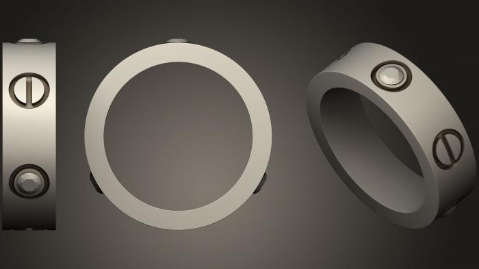 Jewelry rings (JVLRP_0671) 3D model for CNC machine